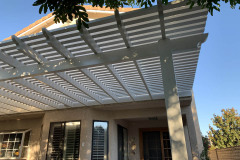 Lattice patio cover by Aluamwood | Los Angeles Custom Patio Cover