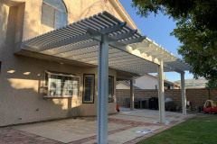 Lattice patio cover by Aluamwood | Los Angeles Custom Patio Cover