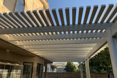 Lattice patio cover by Aluamwood | Los Angeles Custom Patio Cover