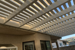 Lattice patio cover by Aluamwood | Los Angeles Custom Patio Cover