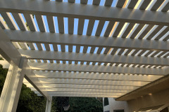 Lattice patio cover by Aluamwood | Los Angeles Custom Patio Cover
