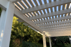 Lattice patio cover by Aluamwood | Los Angeles Custom Patio Cover