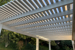 Lattice patio cover by Aluamwood | Los Angeles Custom Patio Cover