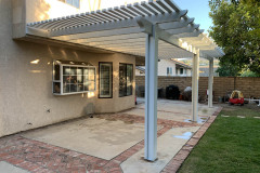 Lattice patio cover by Aluamwood | Los Angeles Custom Patio Cover