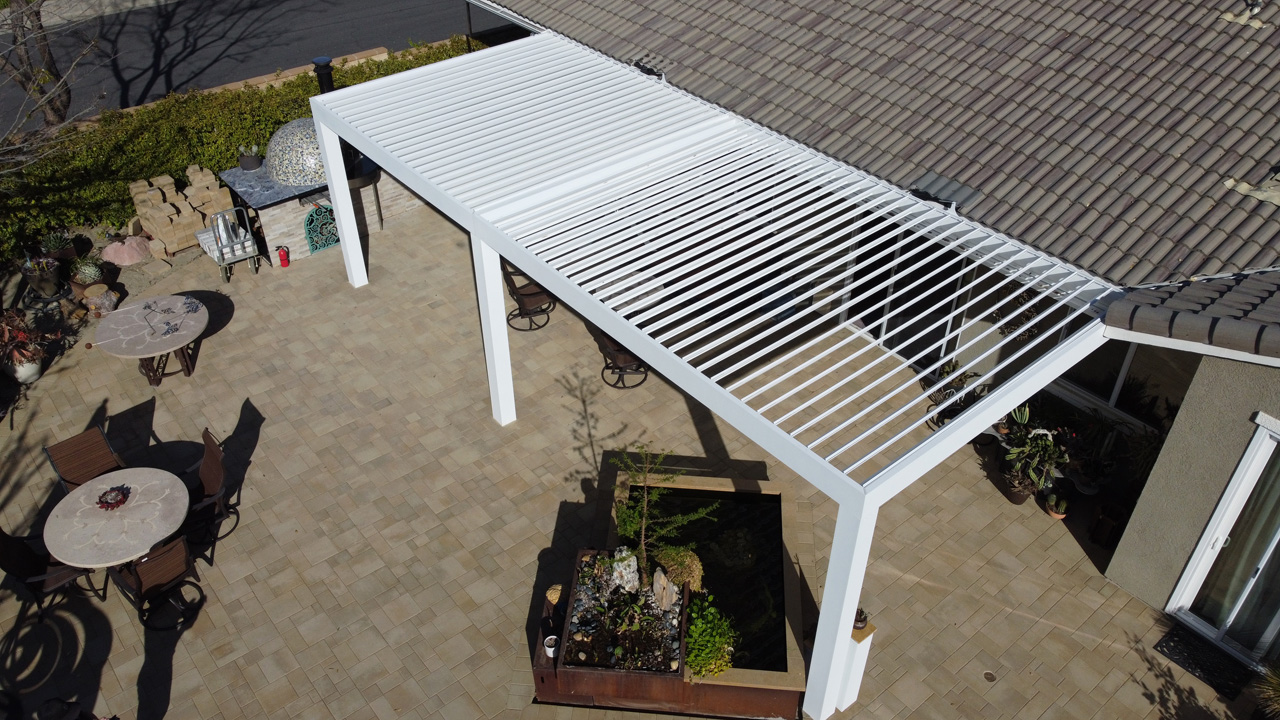 LOUVERED PATIO COVERS IN LOS ANGELES