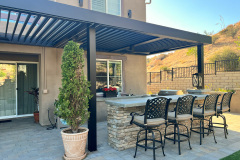 Louvered pergola Located In Santa Clarita