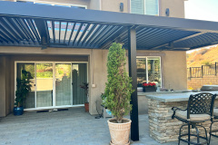 Louvered pergola Located In Santa Clarita