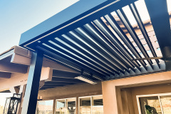 Louvered pergola Located In Santa Clarita