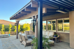 Louvered pergola Located In Santa Clarita