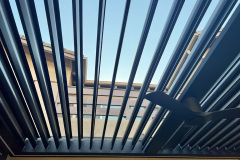 Louvered pergola Located In Santa Clarita