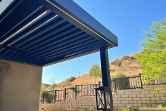 Louvered pergola Located In Santa Clarita
