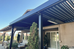 Louvered pergola Located In Santa Clarita