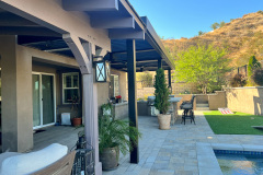Louvered pergola Located In Santa Clarita
