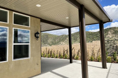 Non Insulated 12 foot high Patio Cover