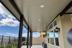 Non Insulated 12 foot high Patio Cover