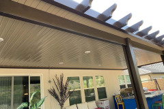 NON INSULATED NEWPORT ALUMAWOOD PATIO COVER IN SANTA CLARITA