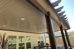 NON INSULATED NEWPORT ALUMAWOOD PATIO COVER IN SANTA CLARITA