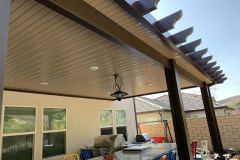 NON INSULATED NEWPORT ALUMAWOOD PATIO COVER IN SANTA CLARITA