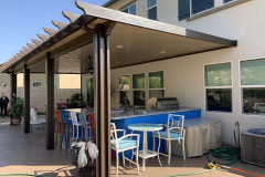 NON INSULATED NEWPORT ALUMAWOOD PATIO COVER IN SANTA CLARITA