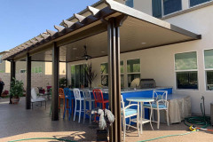 NON INSULATED NEWPORT ALUMAWOOD PATIO COVER IN SANTA CLARITA
