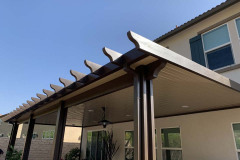 NON INSULATED NEWPORT ALUMAWOOD PATIO COVER IN SANTA CLARITA