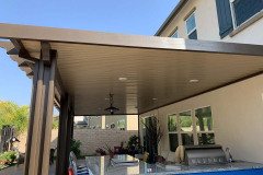 NON INSULATED NEWPORT ALUMAWOOD PATIO COVER IN SANTA CLARITA