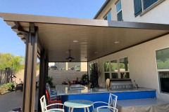 NON INSULATED NEWPORT ALUMAWOOD PATIO COVER IN SANTA CLARITA