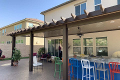 NON INSULATED NEWPORT ALUMAWOOD PATIO COVER IN SANTA CLARITA