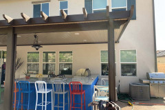 NON INSULATED NEWPORT ALUMAWOOD PATIO COVER IN SANTA CLARITA