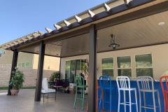NON INSULATED NEWPORT ALUMAWOOD PATIO COVER IN SANTA CLARITA
