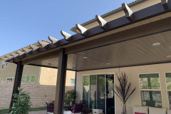 NON INSULATED NEWPORT ALUMAWOOD PATIO COVER IN SANTA CLARITA