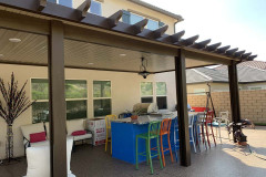 NON INSULATED NEWPORT ALUMAWOOD PATIO COVER IN SANTA CLARITA