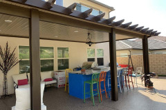 NON INSULATED NEWPORT ALUMAWOOD PATIO COVER IN SANTA CLARITA