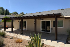 SANTA CLARITA ALUMAWOOD INSULATED PATIO COVER