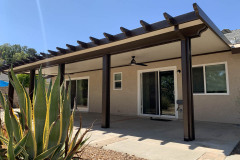 SANTA CLARITA ALUMAWOOD INSULATED PATIO COVER