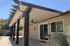 SANTA CLARITA ALUMAWOOD INSULATED PATIO COVER