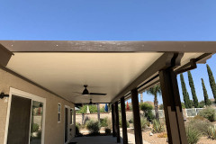 SANTA CLARITA ALUMAWOOD INSULATED PATIO COVER