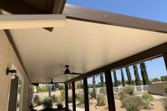 SANTA CLARITA ALUMAWOOD INSULATED PATIO COVER