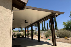SANTA CLARITA ALUMAWOOD INSULATED PATIO COVER