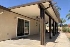 SANTA CLARITA ALUMAWOOD INSULATED PATIO COVER