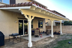 SOLID WOOD PATIO COVER IN SANTA CLARITA