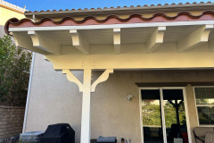 SOLID WOOD PATIO COVER IN SANTA CLARITA