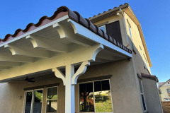 SOLID WOOD PATIO COVER IN SANTA CLARITA