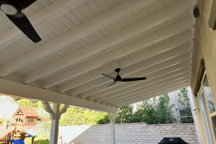SOLID WOOD PATIO COVER IN SANTA CLARITA