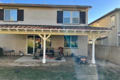 SOLID WOOD PATIO COVER IN SANTA CLARITA
