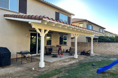 SOLID WOOD PATIO COVER IN SANTA CLARITA