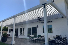 Wood Lattice Pergola In Agoura California