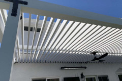 Wood Lattice Pergola In Agoura California