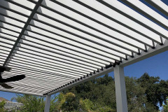 Wood Lattice Pergola In Agoura California