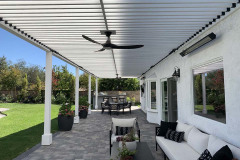Wood Lattice Pergola In Agoura California